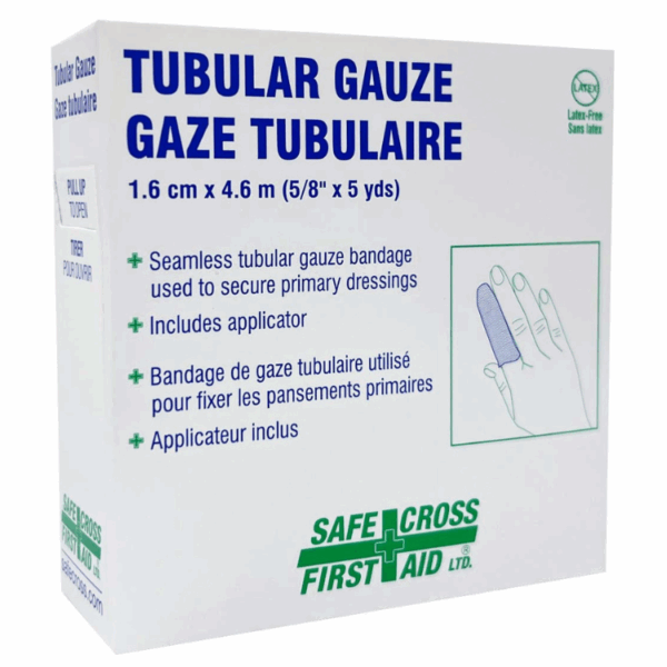 Tubular Gauze w/Applicator - 1.6 cm x 4.5 m