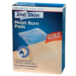 05637 2nd Skin Moist Burn Pads - Large - 7.6 x 10.2 cm (3Box)