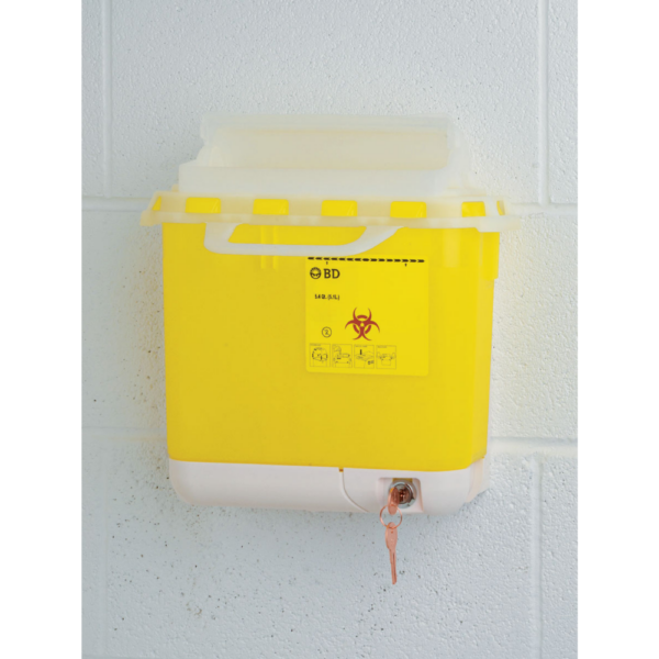 Sharps - Biohazard Collector - 5.1L - workplace safety