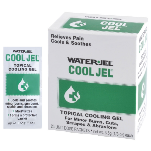 Water-Jel Cool Jel - 3.5 g (25/Box) for burn treatment - First Aid Canada