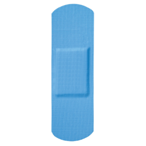 03464 Salvequick Blue Plastic Detectable Bandage Refills (6 x 35Pack) (1)