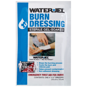 Water-Jel Burn Dressing - 10.2 x 10.2 cm for burn treatment - First Aid Canada