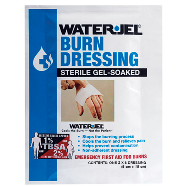 Water-Jel Burn Dressing - 5.1 x 15.2 cm for burn treatment - First Aid Canada