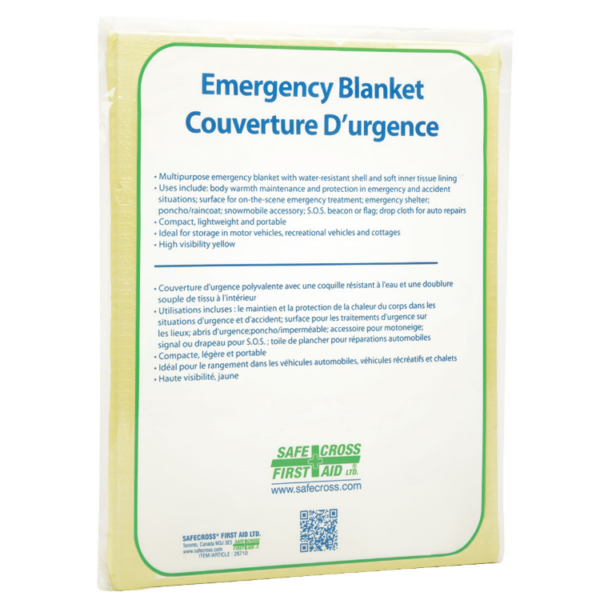 Emergency Blanket - TissuePolyester - emergency supplies