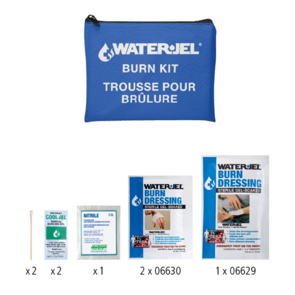 First Aid Canada Water-Jel Emergency Burn Kit - III