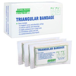 Triangular Bandage - Compressed - 101.6 x 101.6 x 142.2cm (3/Unit Box) - first aid supply by First Aid Canada