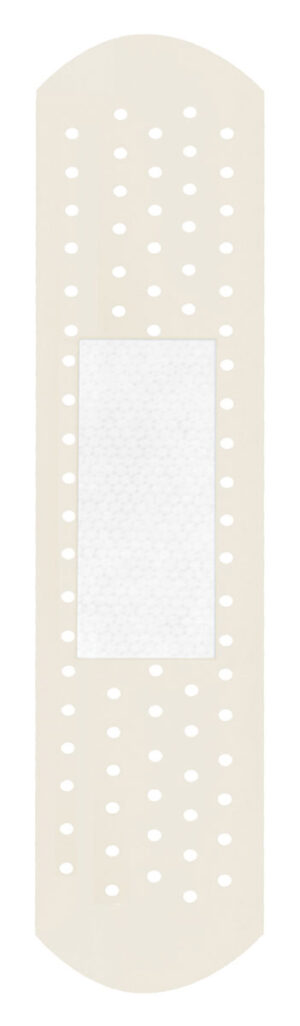 Plastic Bandages - Clear - 1.9 x 7.6cm