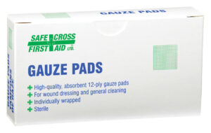 Gauze Pads - Sterile - 7.6 x 7.6cm (6/Unit Box)