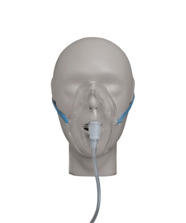 Oxygen Mask w/Tubing - Adult Oxygen Mask with Tubing - Adult - safety and protection equipment