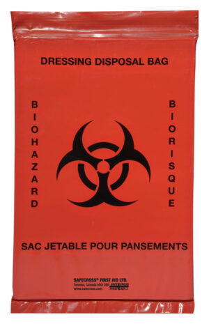 Infectious Waste Bags - 15.2 x 22.9cm