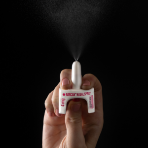 NARCAN Nasal Spray 4 mg Single in Action NARCAN Nasal Spray 4 mg Single in Action