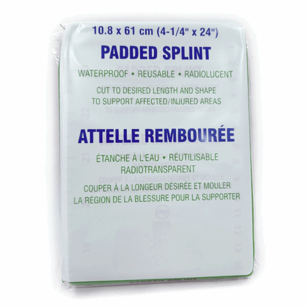 Padded Aluminum Splint - Medium