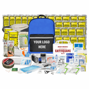 2 Person 72 Hrs Earthquake Emergency Survival Kit - Blue 2 Person 72 Hrs Earthquake Emergency Survival Kit - Blue