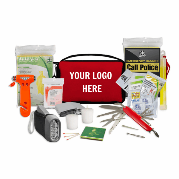 Basic Auto Safety Kit - Red Basic Auto Safety Kit - Red