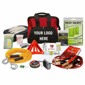 Deluxe Roadside Assistance Kit - Red