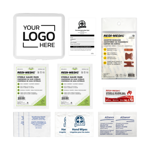 Emergency Pocket First Aid Kit - Plastic Box