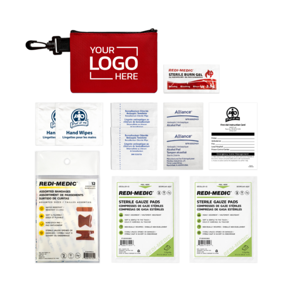 Emergency Pocket First Aid Kit - Nylon Bag